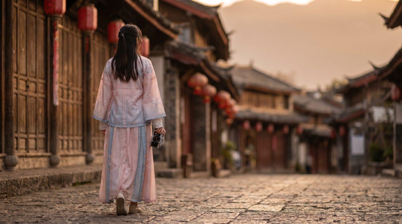 少妇 丽江慢走旅行视频教程封面